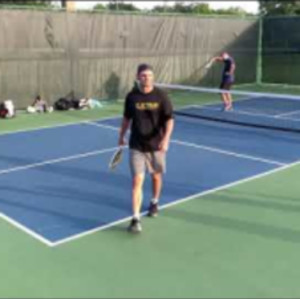 Slam action pickleball 4.5 men&#039;s doubles game