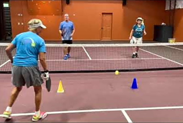 Pickleball: &quot;Neutrality with the Elevated Ball&quot;, Deb Harrison