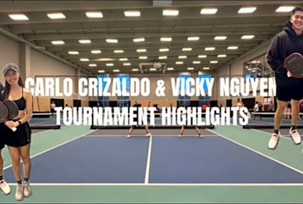 PICKLEBALL TOURNAMENT HIGHLIGHTS - FEB 2025