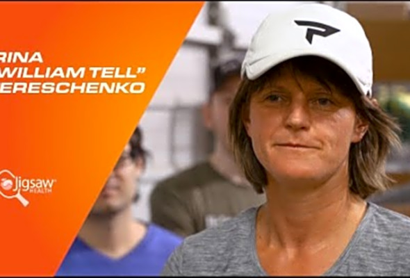 Irina &quot;William Tell&quot; Tereschenko - We Love Pickleball, Too