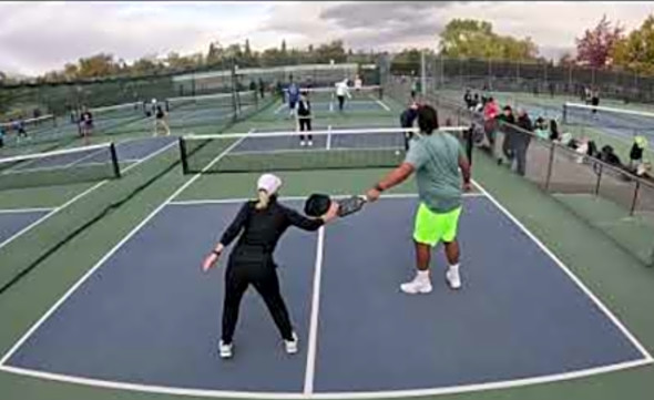 Reno Poker Pickleball Challenge: Kathy/Nico vs Beth/Zach