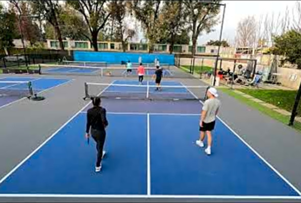 Bad Pickleball Pro Level Rec 5.5 Jessie Irvine Matt Baca Andre Feliz Luc Pham 3 Games Warnick too
