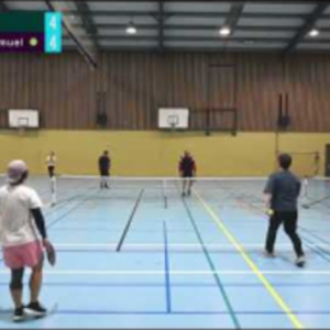 Pickleball Match Highlights 4 November 2024 WCC (Monday)