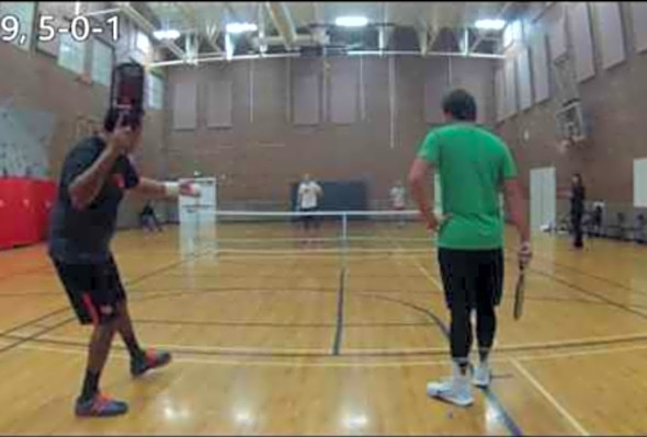Campbell/Ruiz vs McGuffin/Goebel - 2017 Cougar Classic Mens Doubles 5.0