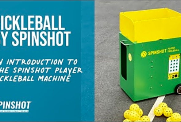 Spinshot Player Ball Machine for Pickleball