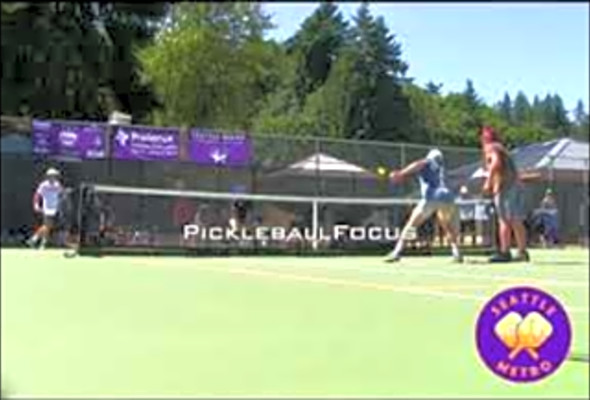 Yates &amp; Ashworth vs Deakin &amp; Smith Awesome Rally at Seattle Metro Pickleball Classic (07 - 2021)
