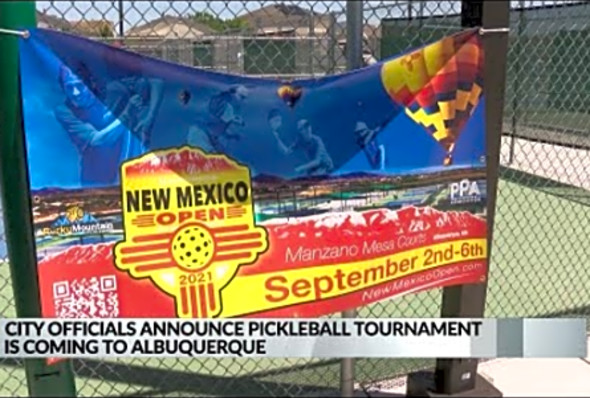 City of Albuquerque to host inaugural pickleball tournament