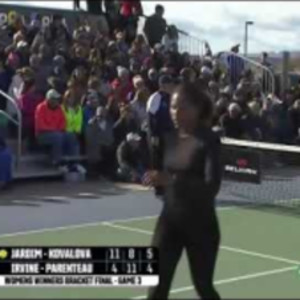 The Overpowering Jessie Irvine Backhand Pickleball Highlight - Red Rock ...