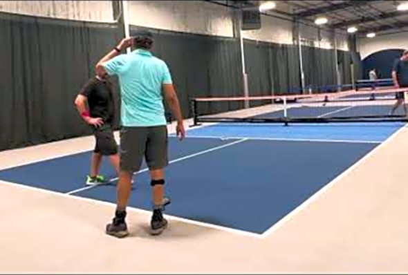Pickleball Mens 4.0 Tournament Gold Medal Match - Game 2
