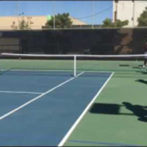 Game 1 start Mircea Morariu (Florida)Matt vs. Roberto/Dinko