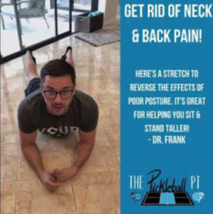 The Pickleball PT: Posture Correction Stretch