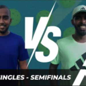 PICKLEBALL TOURNAMENT DAY 02 - Men&#039;s Singles - Semifinal - Janith Perera...