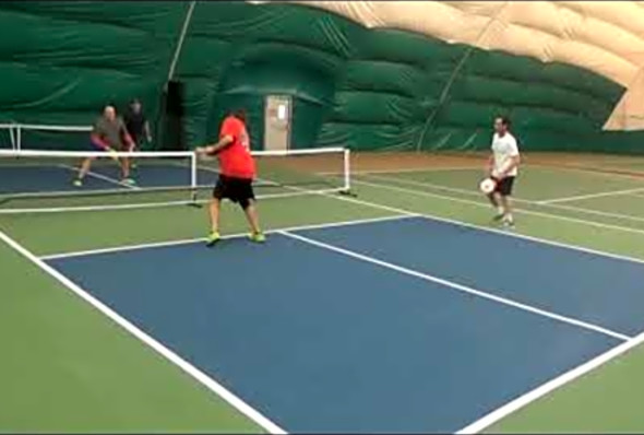 Greeat Point - Sunset Hills Pickleball Advanced Rec Play Lorella Howard vs Thompson Miller