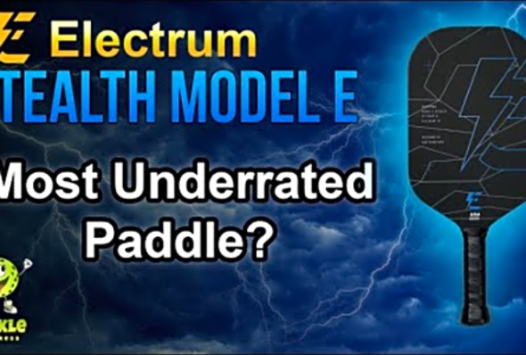 Electrum Stealth Model E Pickleball Paddle Review