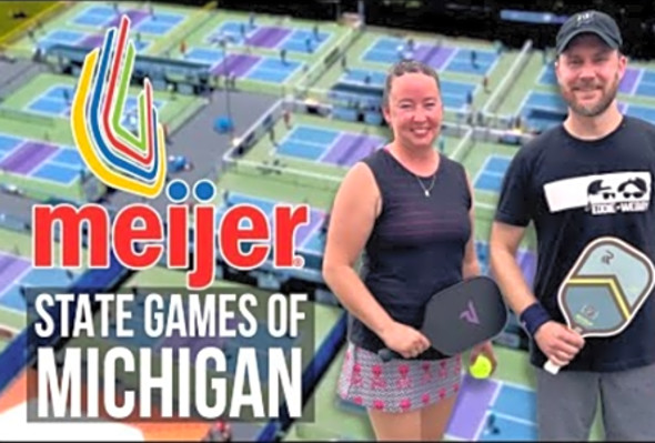 Webby&#039;s 2023 Meijer State Games of Michigan Pickleball Tournament Experience