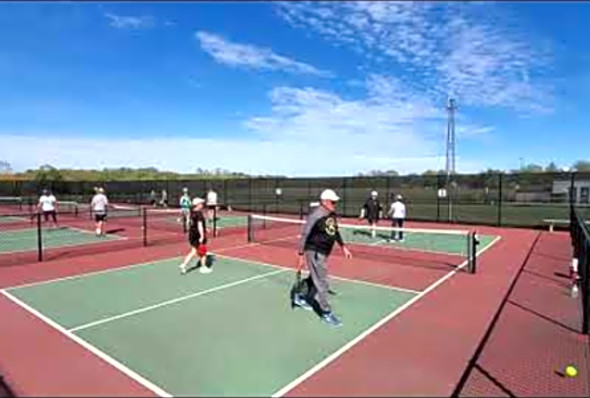 Cincinnati Pickleball Club Monster Smash 2020 3.5-4.0 Gold Medal Match