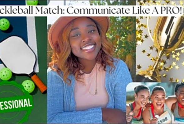 Pickleball Match: Communicate Like A PRO!