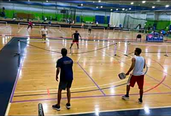 Pickleball Gold Medal Match - 4.0 19 Division - Shaw and Shaw vs. Elliott and Riley