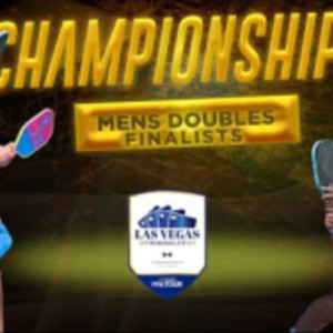 Bar/Navratil v Tardio/Daescu at the Las Vegas Pickleball Cup