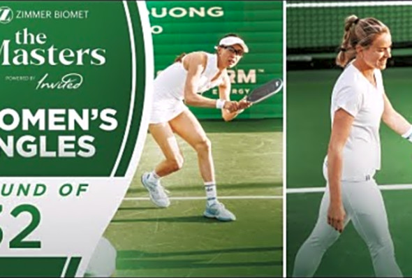 Parris Todd v Judit Castillo at the Zimmer Biomet Masters