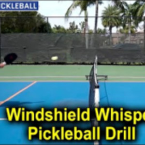 Dink &quot;Windshield Whisper Drill&quot; Pickleball Drill by Kyle Yates