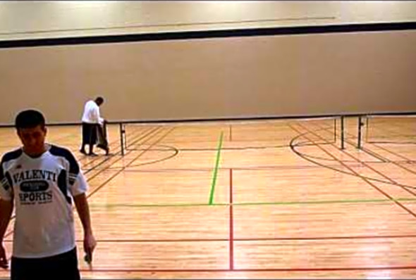 SeaTac 2013 Pickleball Mens Singles video presented by www.ValentiSports.com Ruiz vs. Griffin