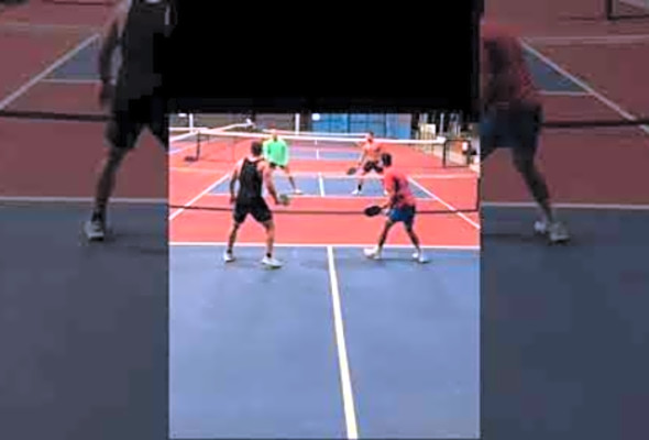 Mens Pickleball doubles Advanced play at Naples Pickleball center. #dinkalink #ppa #mlp #fitness