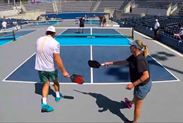 2023 APP New York Open Pickleball Tournament Mixed Doubles Pro R1