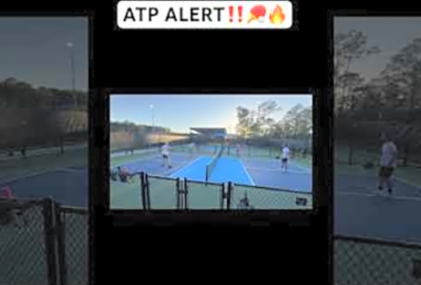 THE BEST SHOT IN PICKLEBALL ON THE RUN #pickleball #pickleballhighlights #ATP #saucy