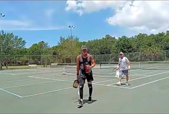Woodmere Park Pickleball Tournament Intermediate-Advanced Doubles 2nd video