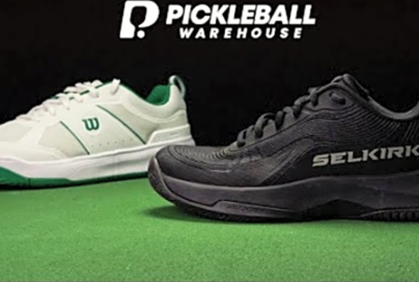 PIckleball specific shoes: closer look at Selkirk Court Strike Pro and Wilson Pickle Pro - VLOG 057