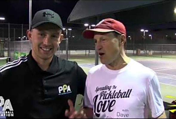 Pro Pickleball Association Launch Tour &quot;Eve&quot; Interview (&#039;20)