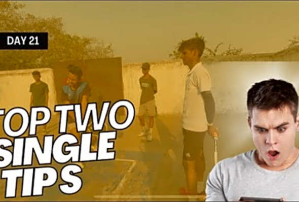 Day 21 Top Two Tips for single matches PICKLEBALL