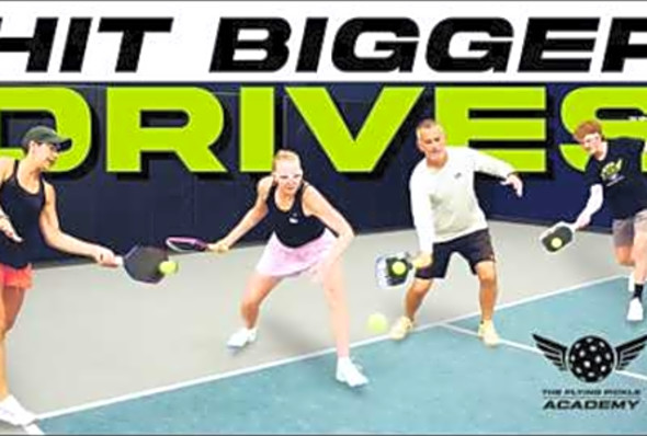 Hit Bigger Drives! Four PRO Tips to Level Up Your Drive in Pickleball