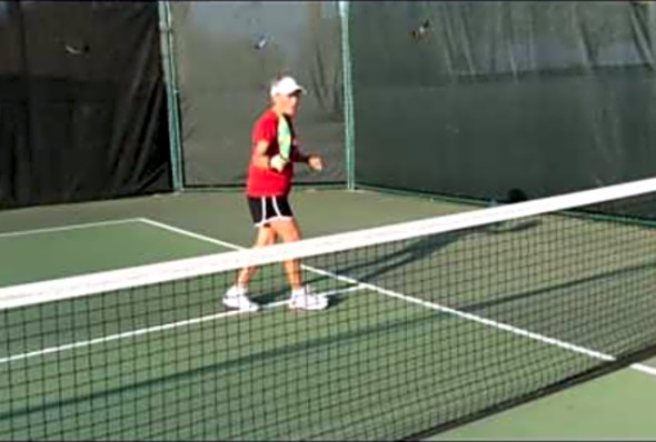 Pickleball: &quot;Options Off Tough Backhand Dink&quot;, Deb Harrison