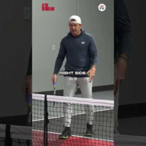 Pickleball pro Rob Nunnery will take you through a drill: Nowhere in the...