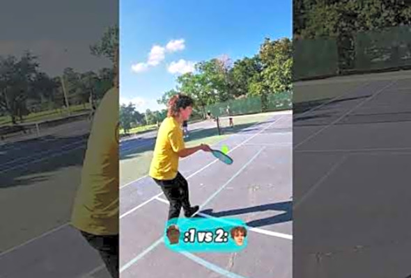 Crazy-Fast Singles Pickleball Tournament!
