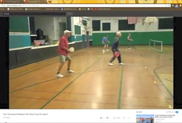 Pickleball Game Analysis: Jack Olmsted Strokes and Serve