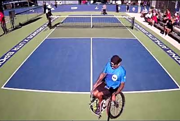 Wheelchair Pickleball Singles Gold Medal Match at USAP Biofreeze National Championship Part 2 Game 2