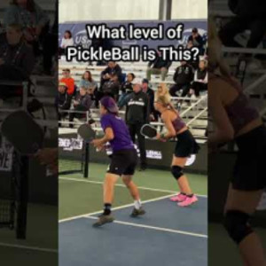 What level of pickleball are these guys?