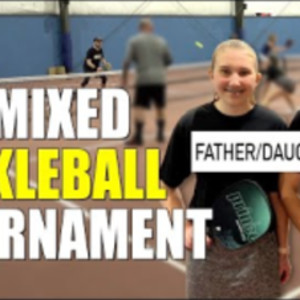 Father-Daughter Team Does First 3.5 Pickleball Tournament Together