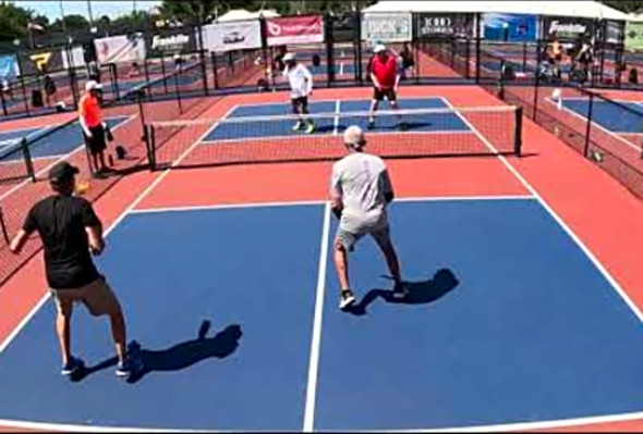 Bronze Medal Match MEN&#039;S AGE: 70-74 Pickleball - US OPEN 2024