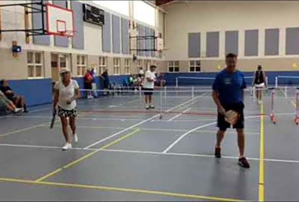 2020 Gulf Coast Games Pickleball Championships - Mixed Doubles 65 - Winners Bracket - 3rd Round