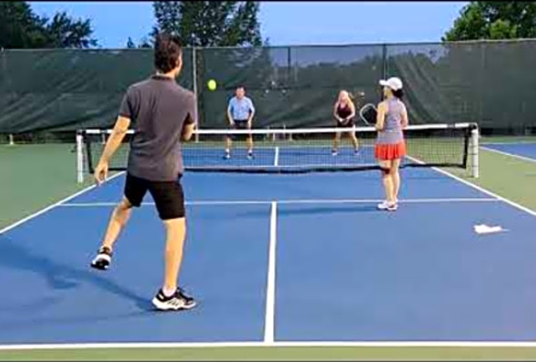 Lily / Rich vs Sherri / Ben All the good points May 28th Pickleball match play