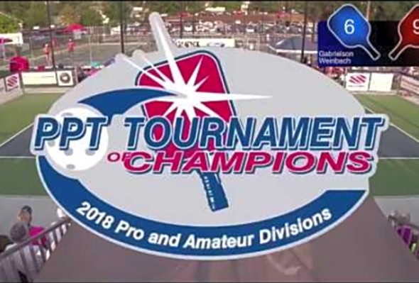 PickleBall Tournament of Champions Men&#039;s Doubles Pro Gold Medal Match