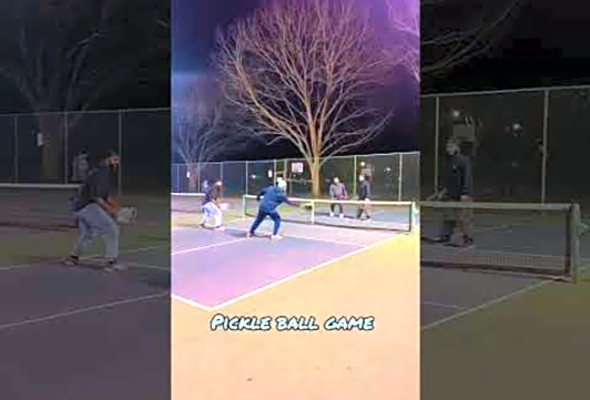Pickle ball amazing match #pickleball