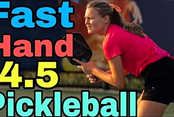 Fast Hand Mixed vs 4.5 Pickleball Men&#039;s Doubles