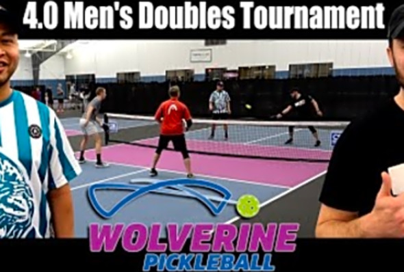 4.0 Men&#039;s Doubles Tournament at Wolverine Pickleball - 2024 Snowflake Series