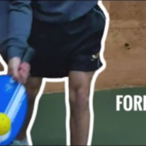 Pickleball Serve Technique for Strong &amp; Consistent Forehand Serves!