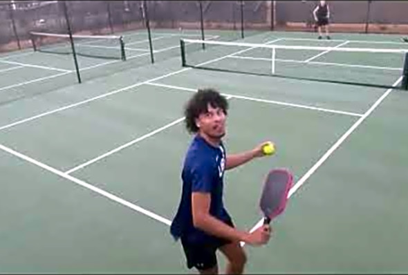 NATIONAL TRACK STAR BEATS A 2.5 JUGGLER! 4.0 Pickleball Game at Berkshire in Myrtle Beach, SC